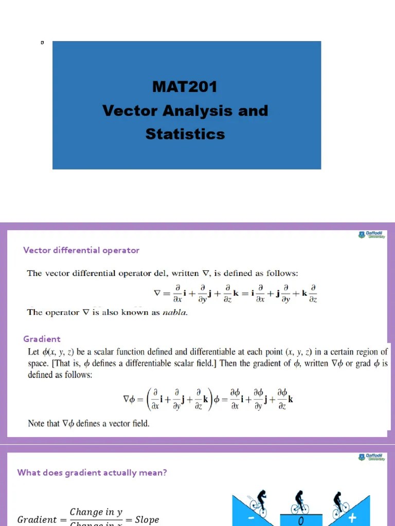 06 Gradient, Divergence And Curl | PDF
