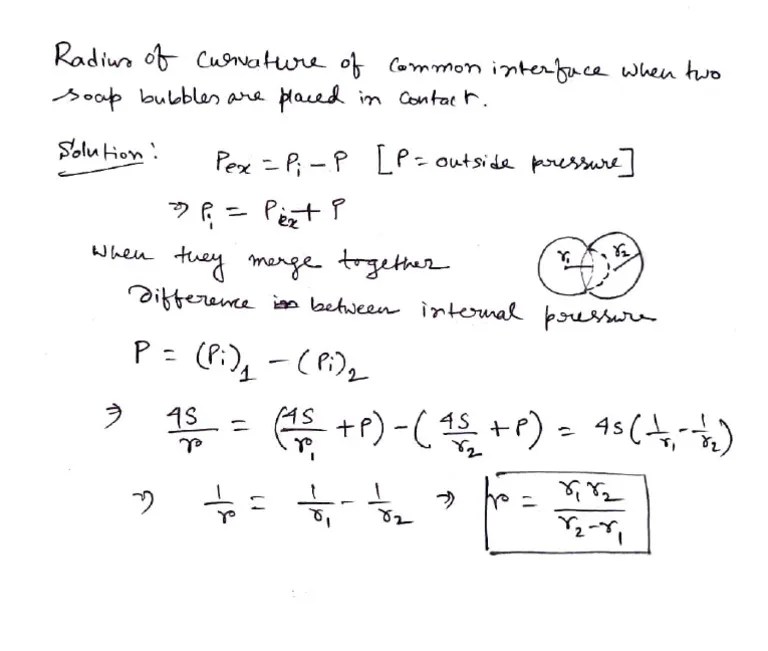 Merging Of Soap Bubbles | PDF