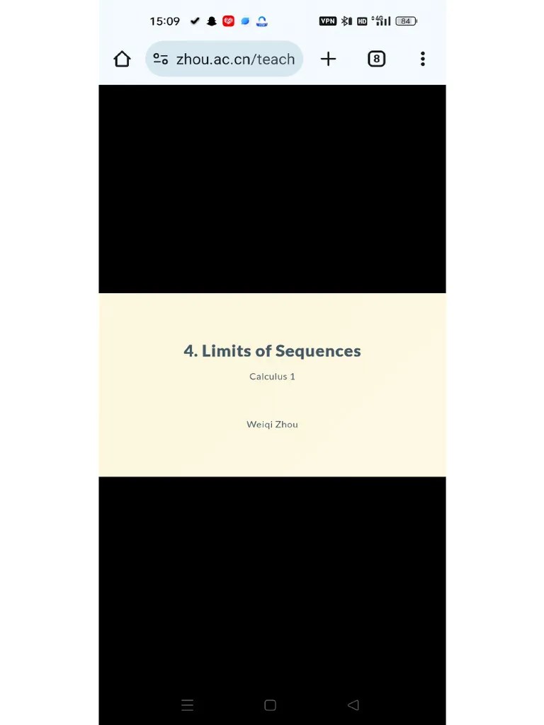 4 Limit Of Sequence | PDF