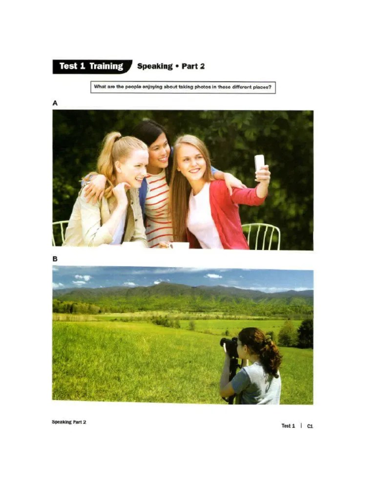 Speaking Part 2 - B2 | PDF