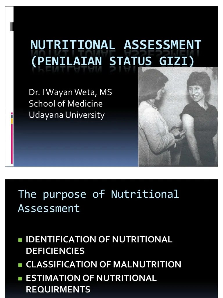Nutritional Assessment | PDF | Body Mass Index | Adipose Tissue