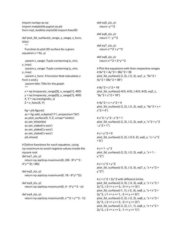 PYTHON MT | PDF | Mathematical Objects | Mathematics