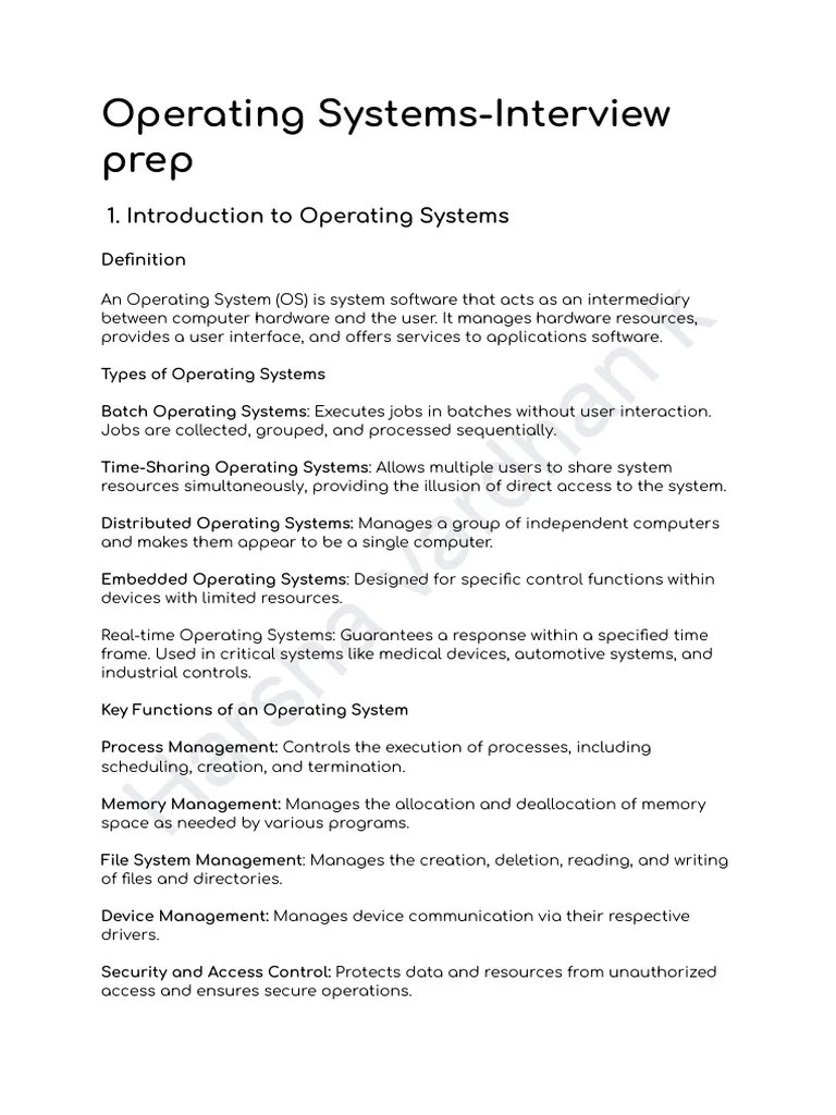 OS PDF LINKEDIN | PDF | Scheduling (Computing) | Process (Computing)