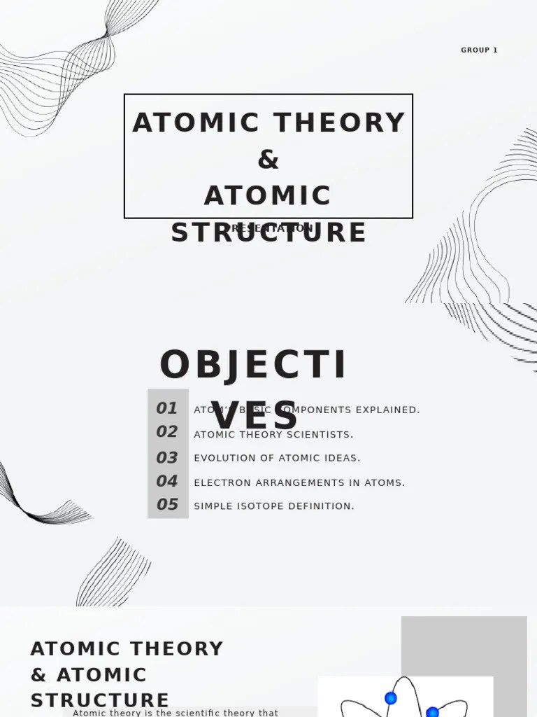 G1-Atomic-Theory | PDF | Atoms | Atomic Nucleus