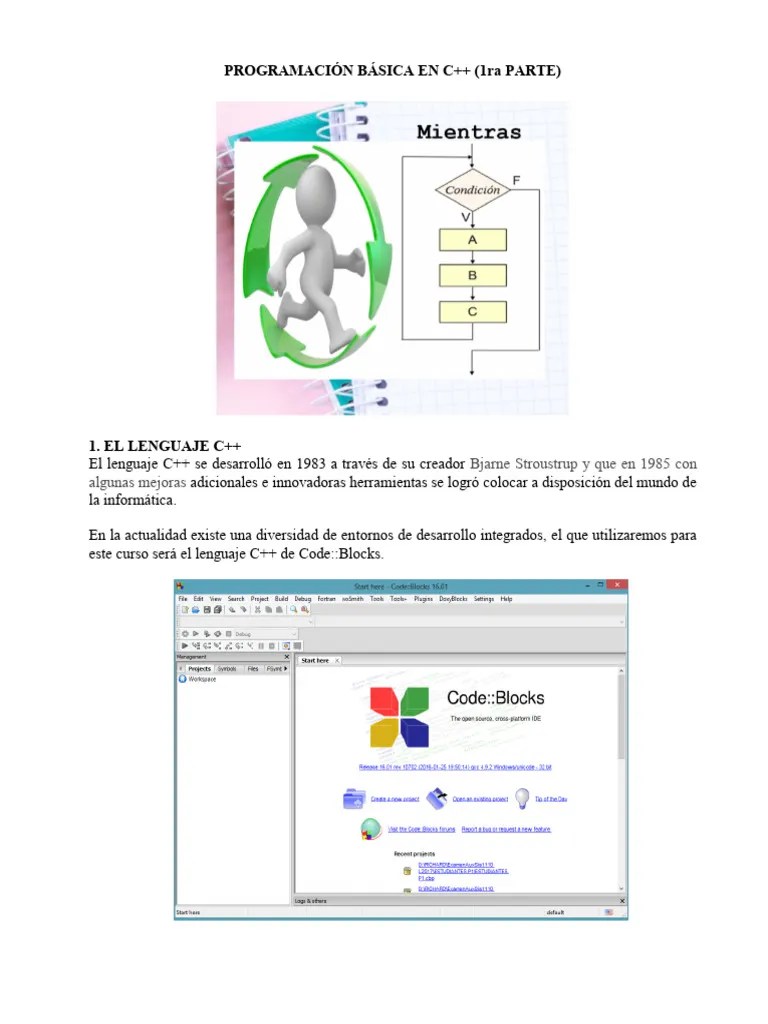 Algoritmos Y Programación Básica | PDF | C ++ | Algoritmos
