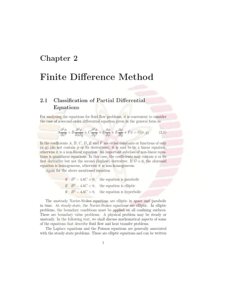 CFD Material | PDF | Partial Differential Equation | Equations