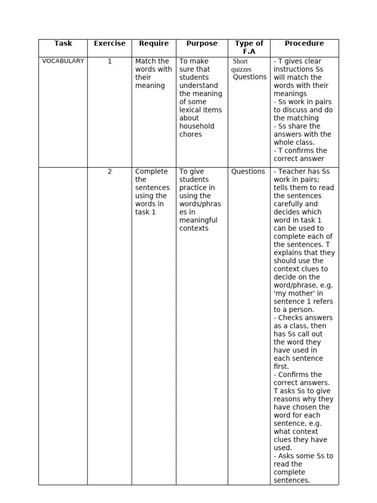 Reading +voca 2 | PDF | Vocabulary | Word