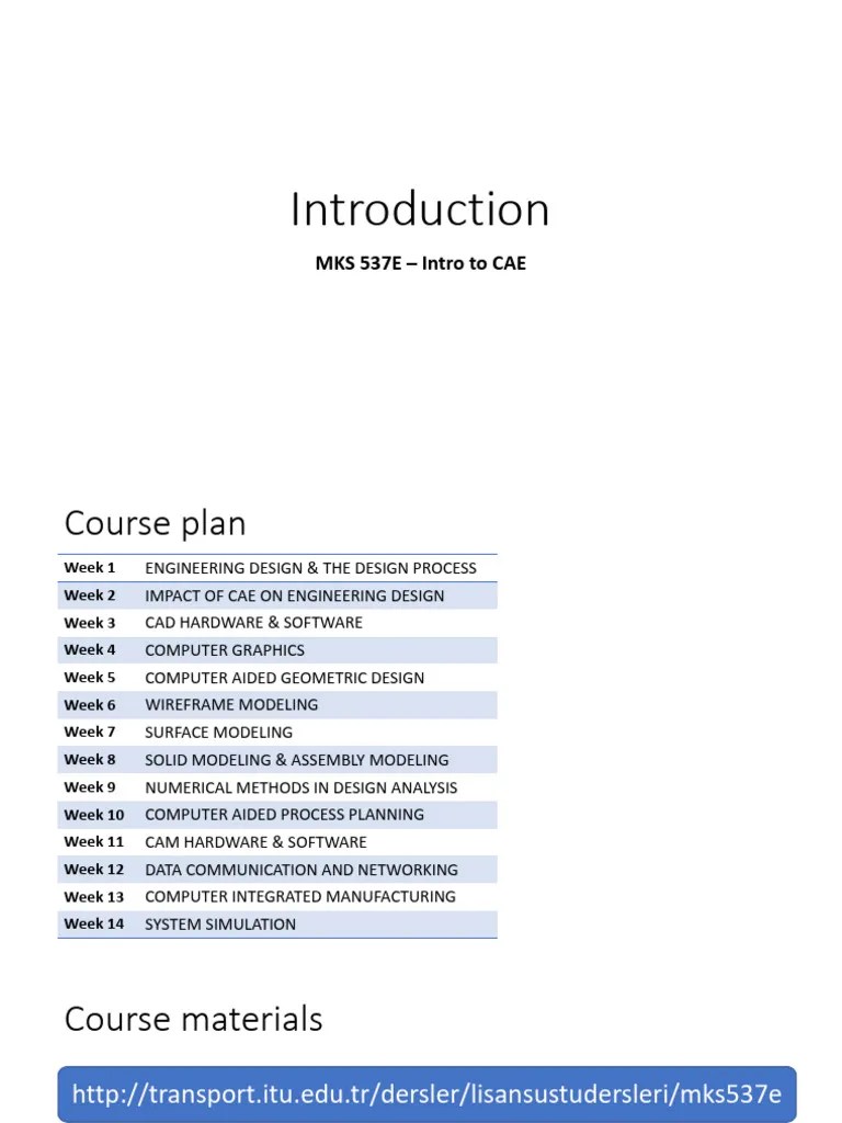 Lecture-0---introduction | PDF | Computer Aided Design | Computing