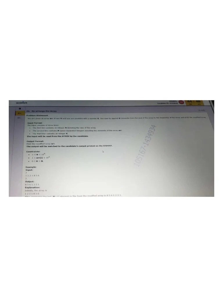 Accenture Coding Pdf
