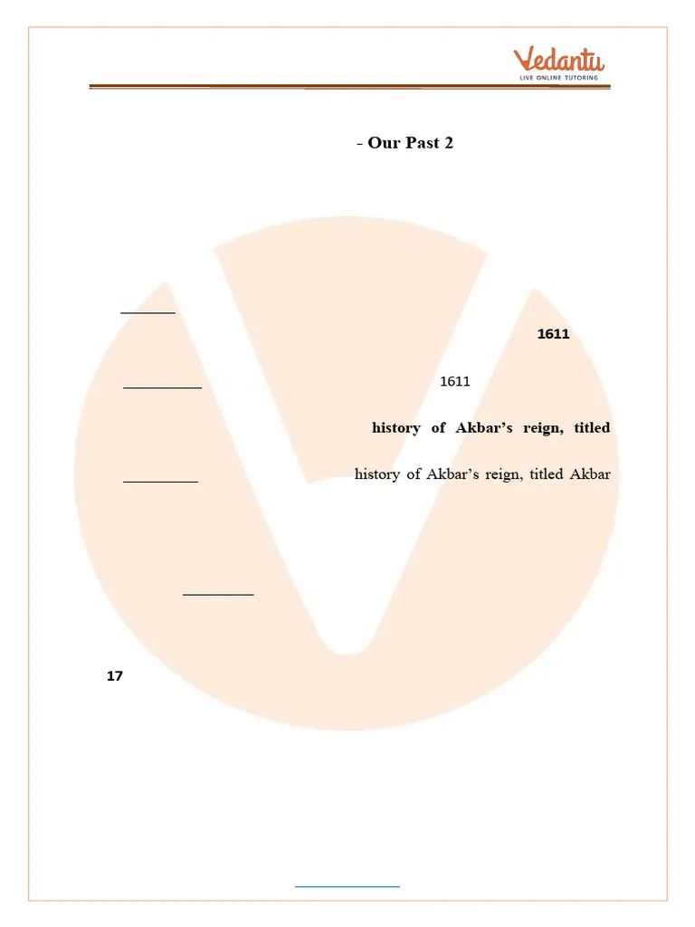 Class 7 Social Science: Mughal Empire | PDF | Mughal Empire