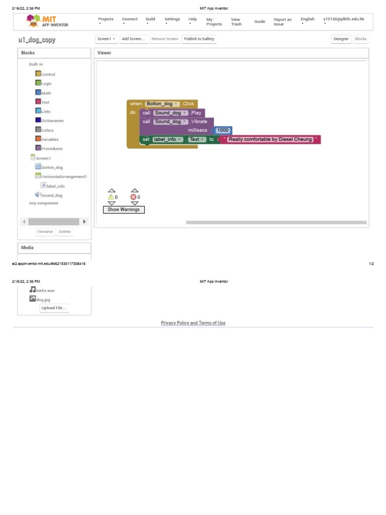 MIT App Inventor (Programme) (16.2) | PDF | Technology & Engineering