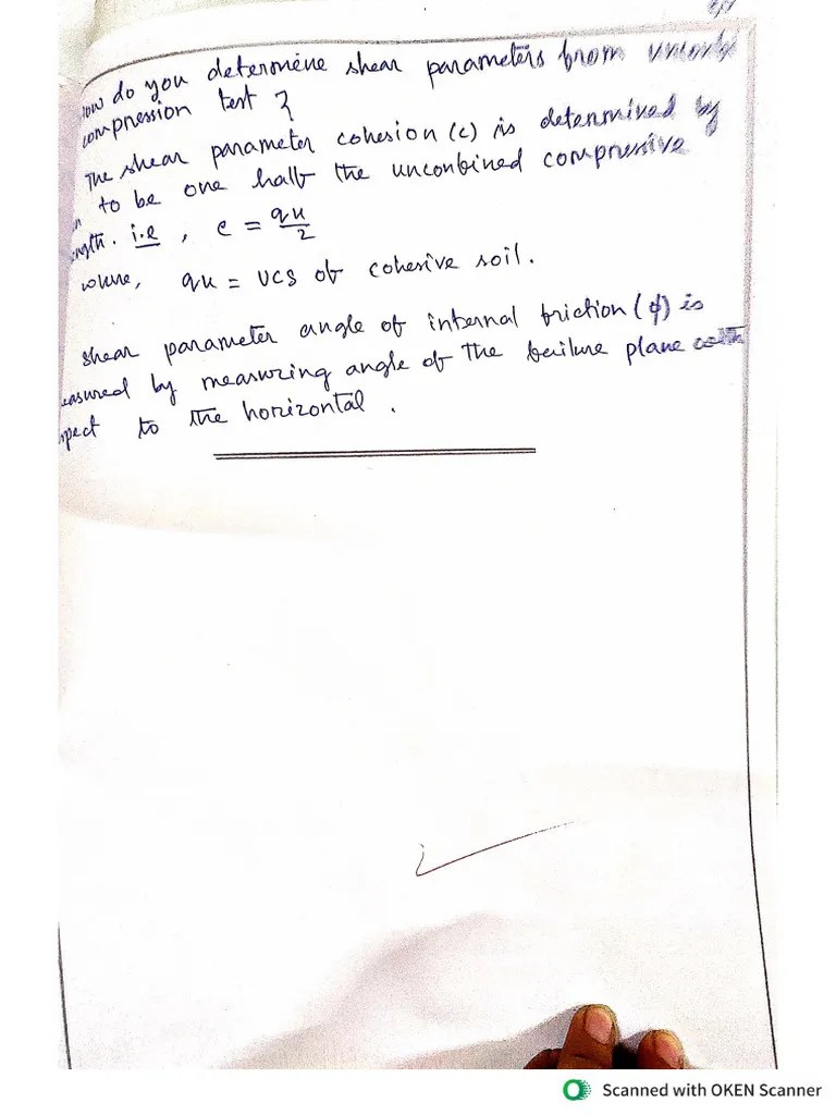 Geotech Lab Previous Yr | PDF