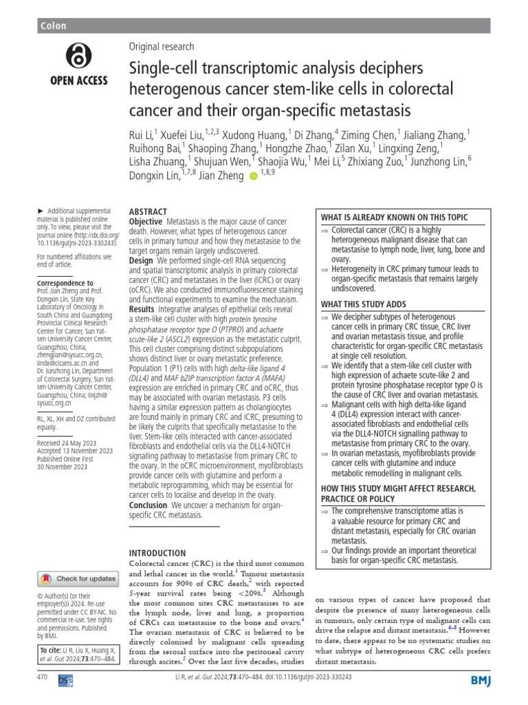 04 Single-cell Transcriptomic Analysis Deciphers Heterogenous Cancer ...