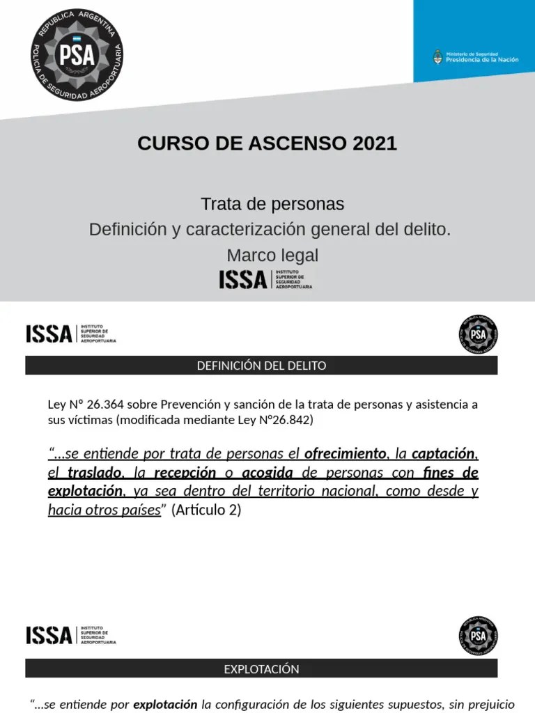 1.trata De Personas - Definicion Y Caracterizacion | PDF | Trata De Personas | Justicia