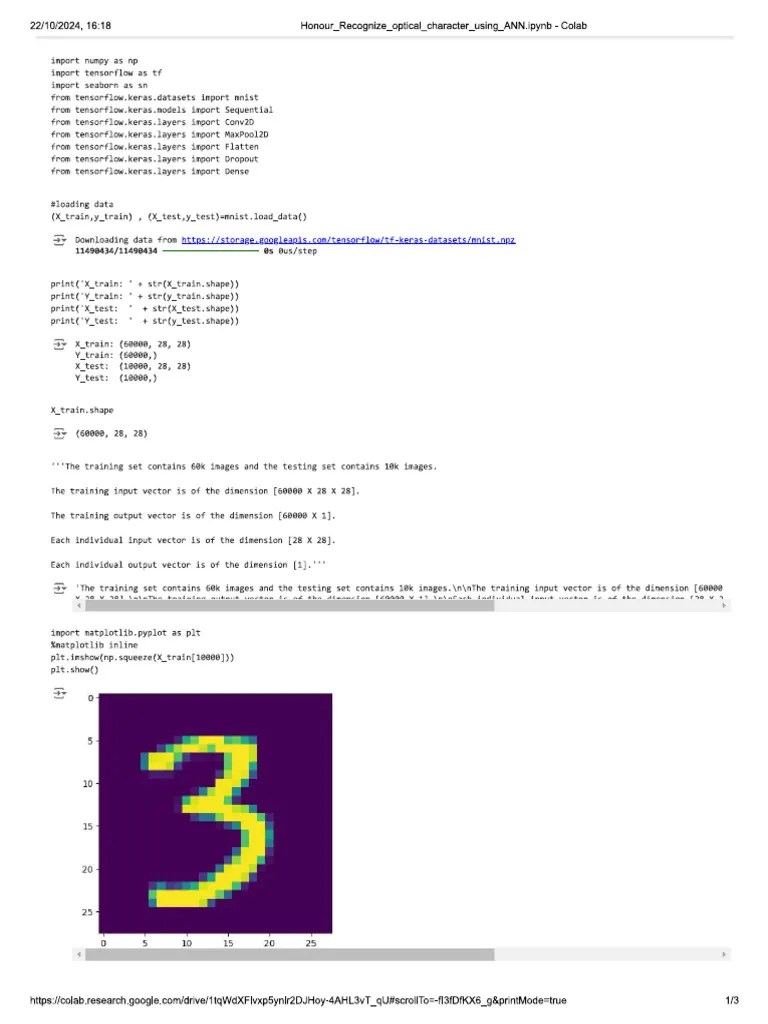 Artificial Neural Network Code | PDF