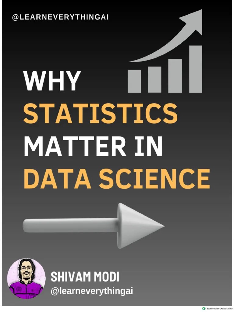 Why Statistics Matter In Data Science Even In 2023 | PDF