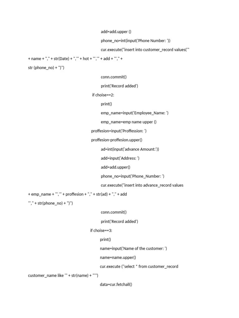 HOTEL MANAGEMENT SYSTEM | PDF | Computing | Computer Programming