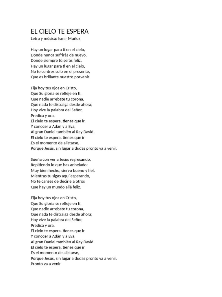 El Cielo Te Espera | PDF