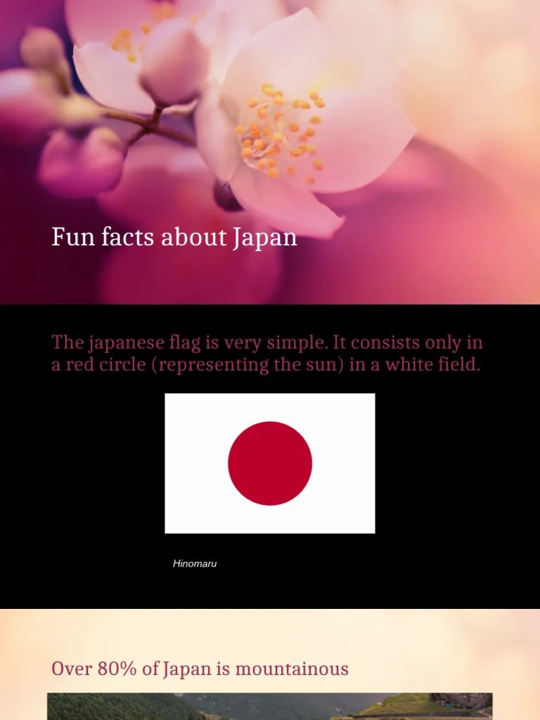 Fun Facts About Japan | PDF