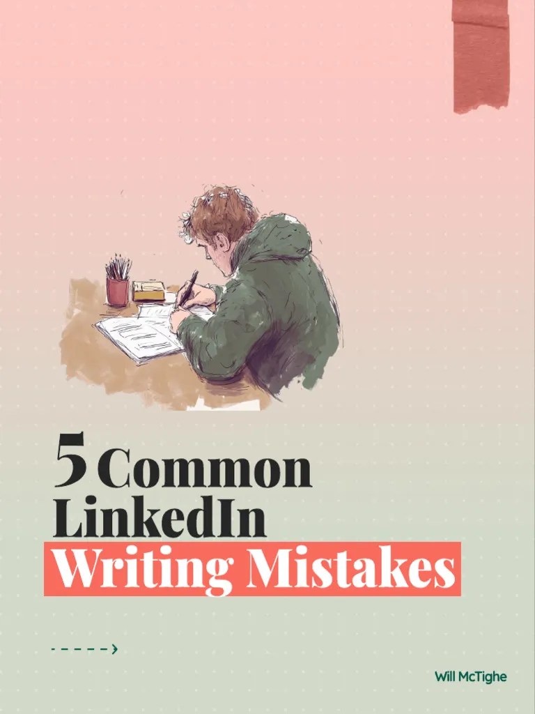 5 Common LinkedIn Mistakes | PDF