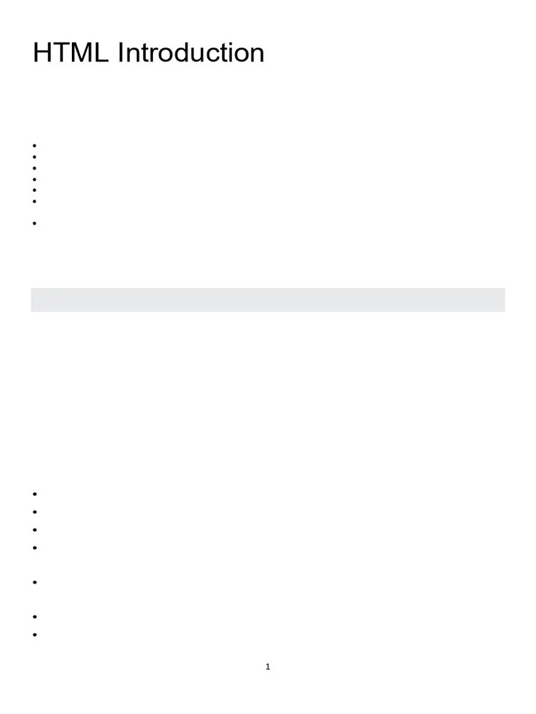 03 HTML | PDF | Hyperlink | Html Element