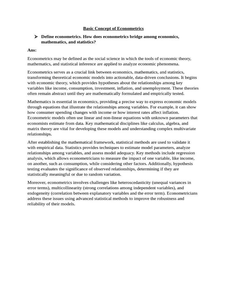 Assignment | PDF | Econometrics | Linear Regression