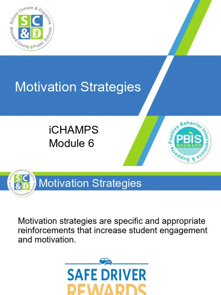 6 Motivation Strategies 2019 | PDF | Motivational | Motivation