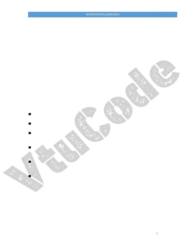 @vtucode - In BCS402 Module 4 PDF 2022 Scheme | PDF | Central Processing Unit | Microcontroller
