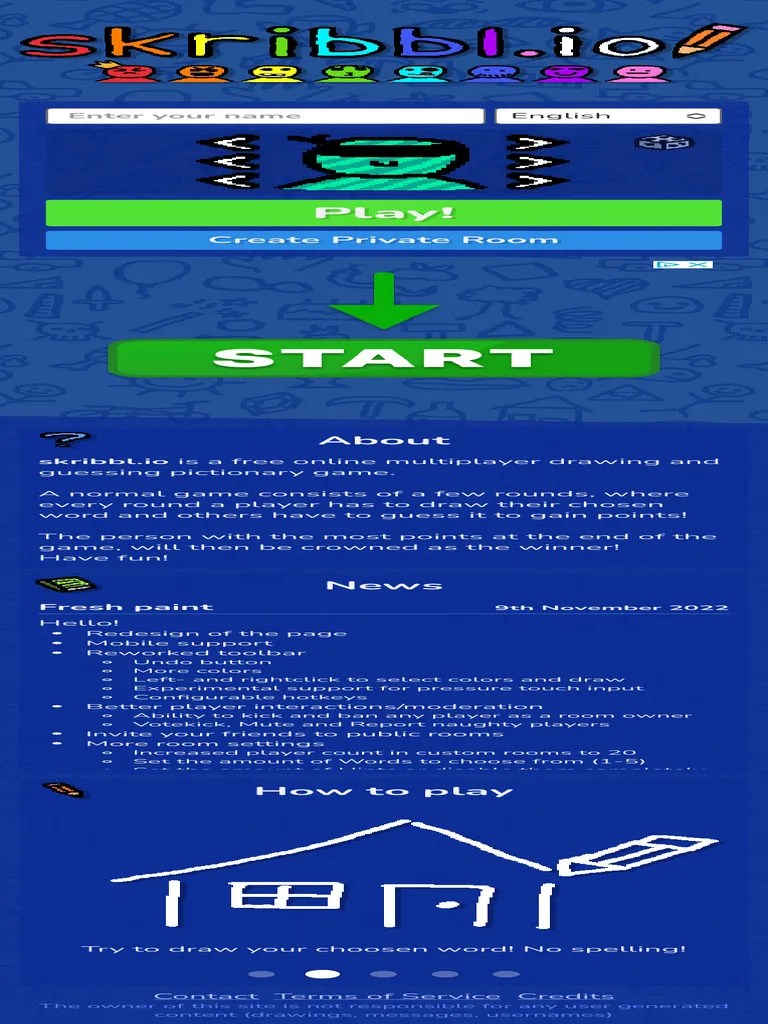 Skribbl - Free Multiplayer Drawing & Guessing Game | PDF