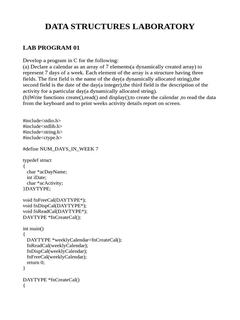 Data Structure | PDF | Algorithms And Data Structures | Software Engineering