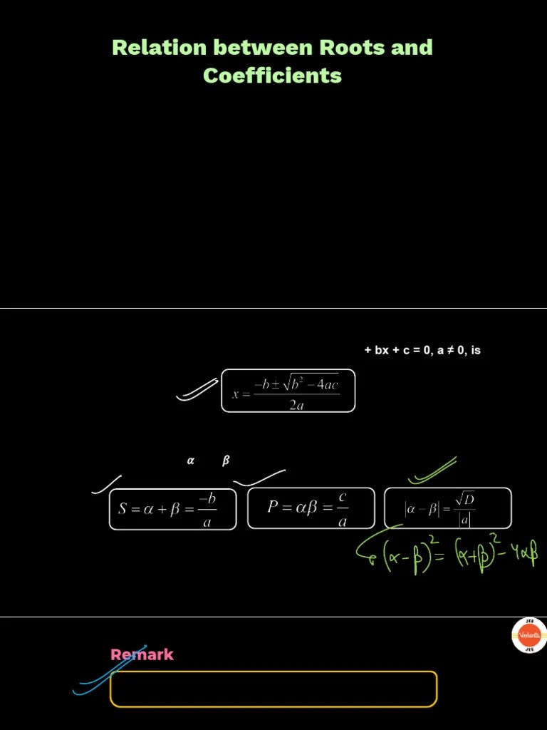 Quadratic+equation | PDF | Quadratic Equation | Abstract Algebra