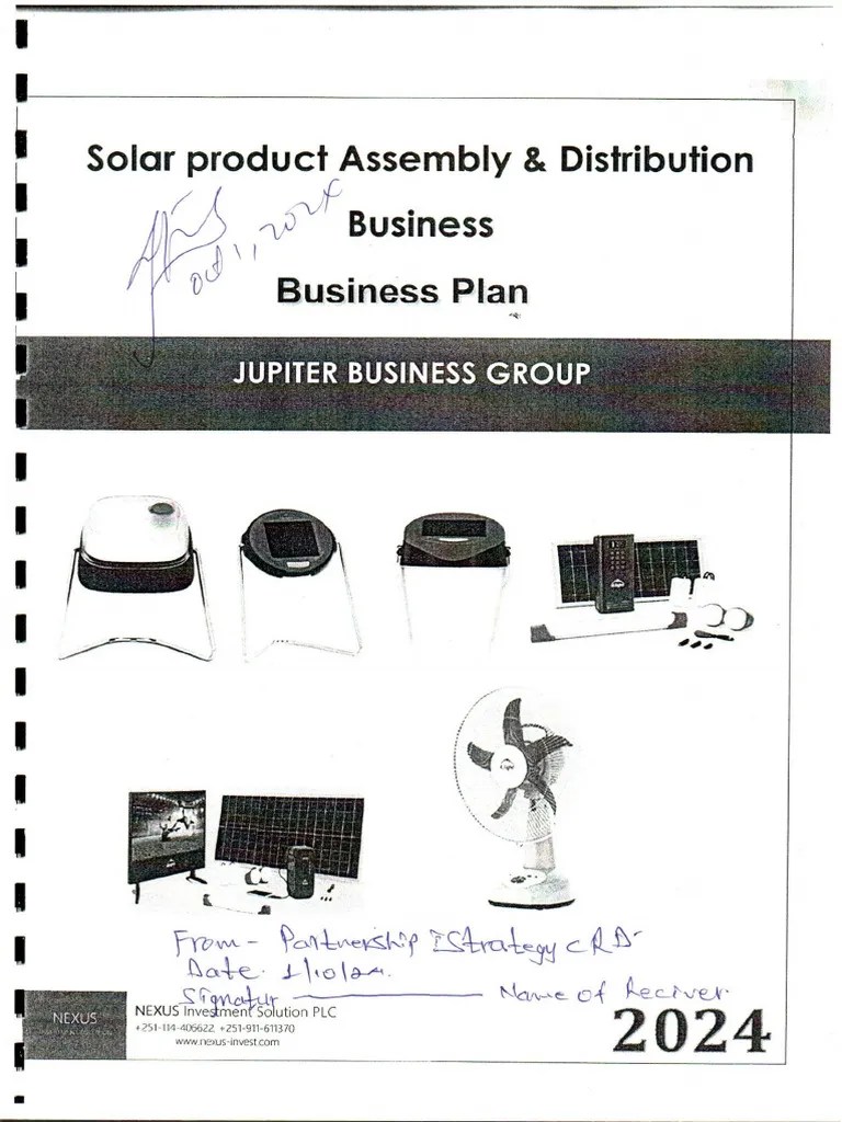 Solar Water Pump Project Proposal | PDF