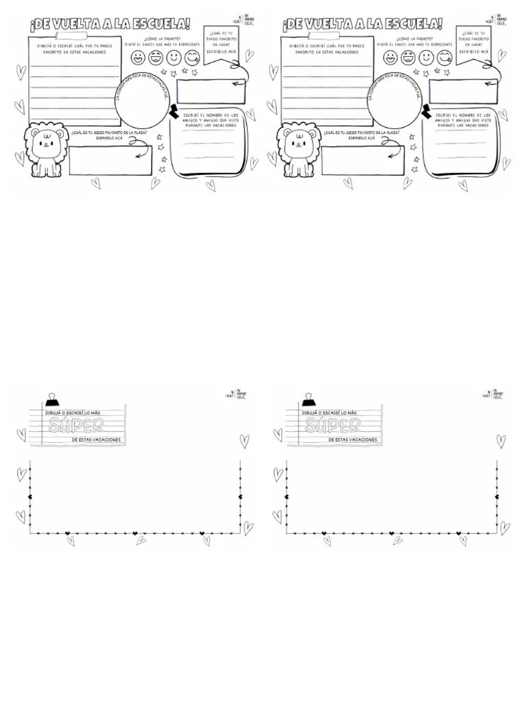 Actividad Regreso A Clases | PDF