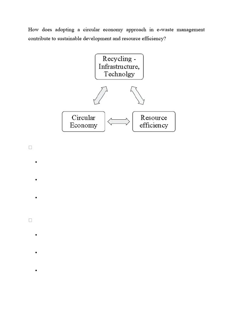 Module 3 Notes | PDF | Recycling | Electronic Waste