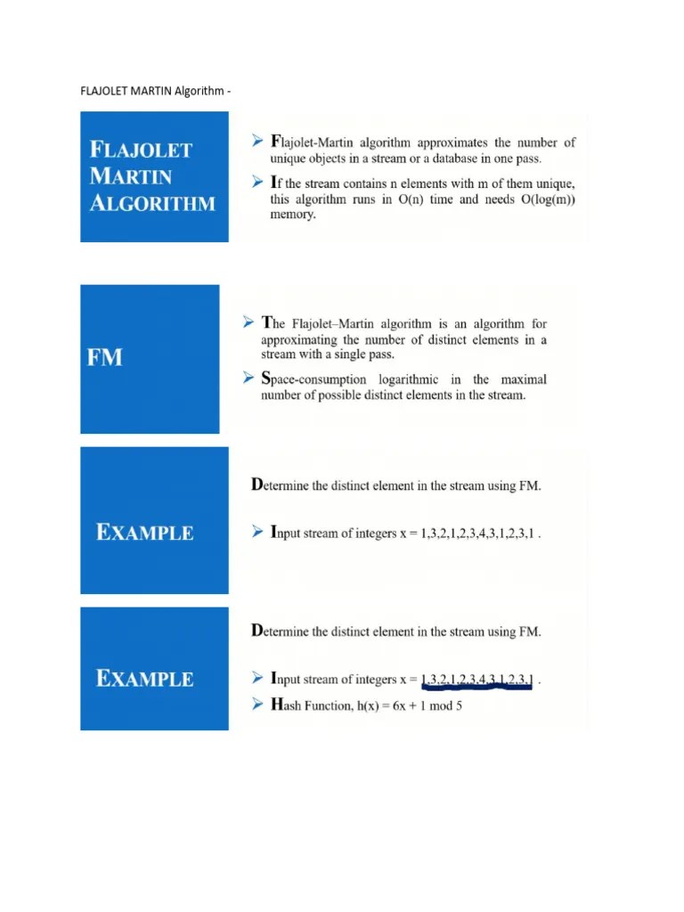 FM Algorithm Solved Example | PDF