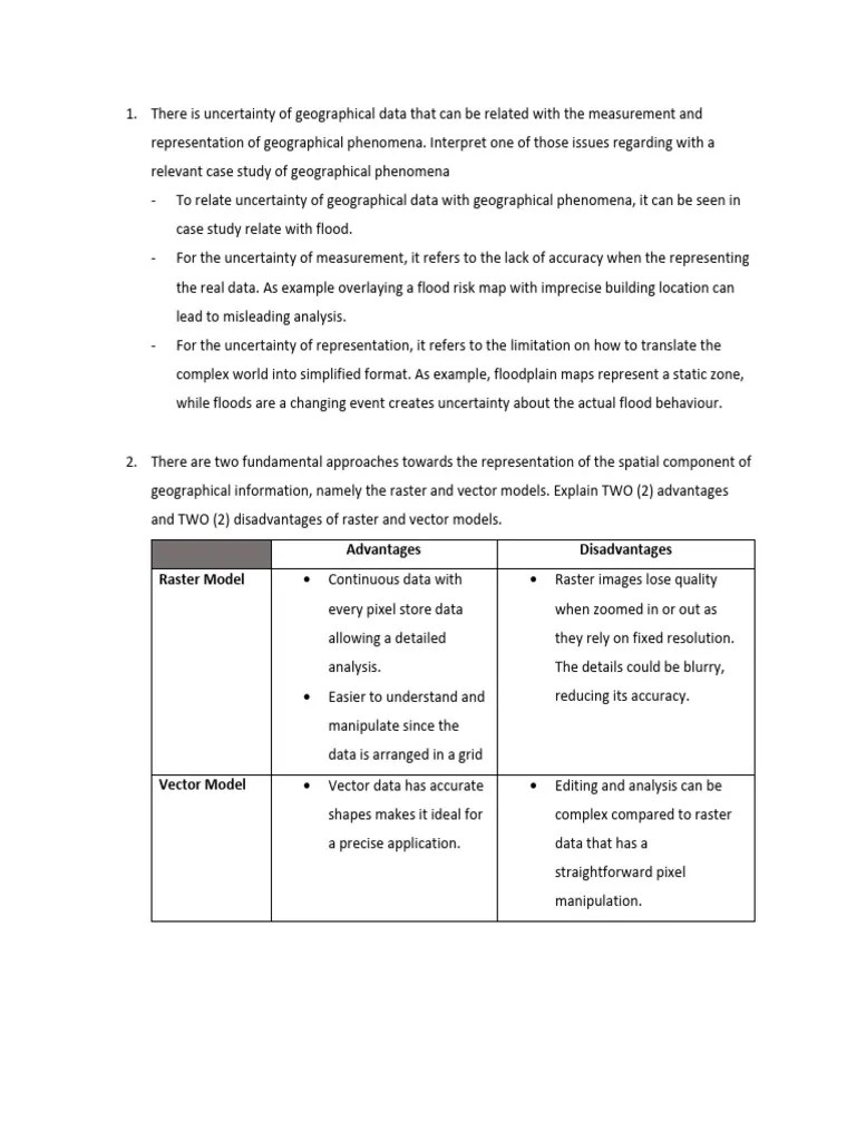Revision GIS | PDF | Geographic Information System | Computing