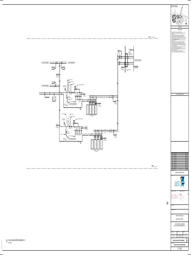 Hvac Chilled Water Schematics - 11 | PDF | Chemical Engineering ...