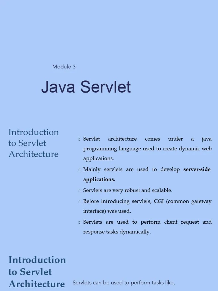 Unit 3 Servlet | PDF | Http Cookie | Networking