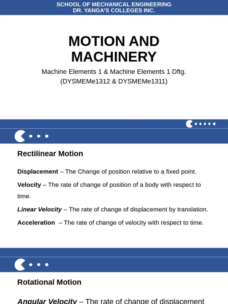 Displacement Velocity And Acceleration | PDF | Acceleration | Motion ...
