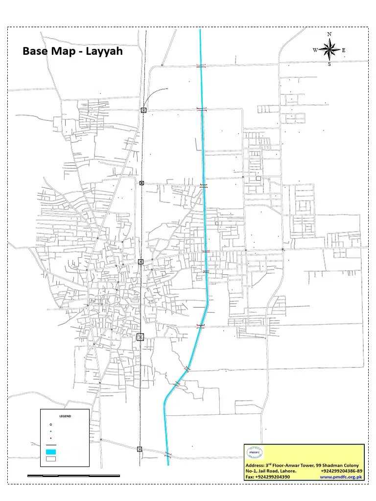 Layyah District Map Overview PDF 1