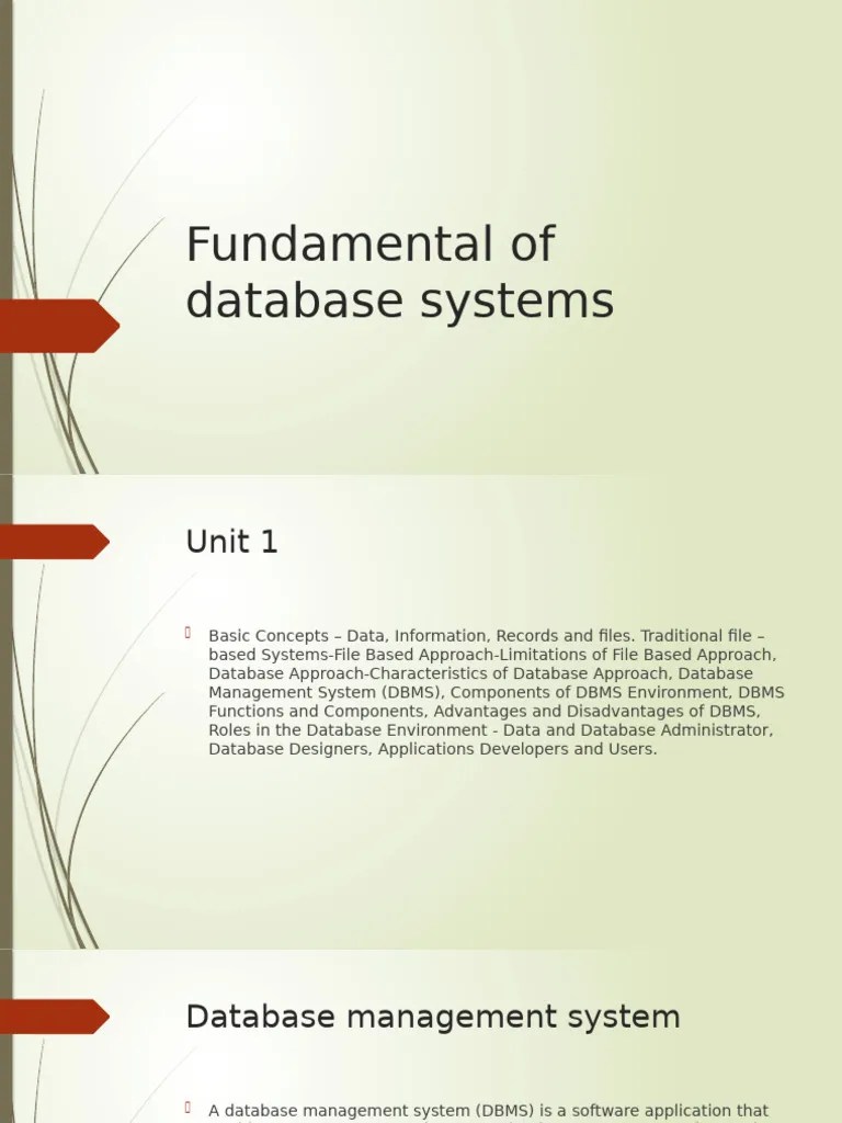 Database Systems For Beginners | PDF | Databases | Relational Database