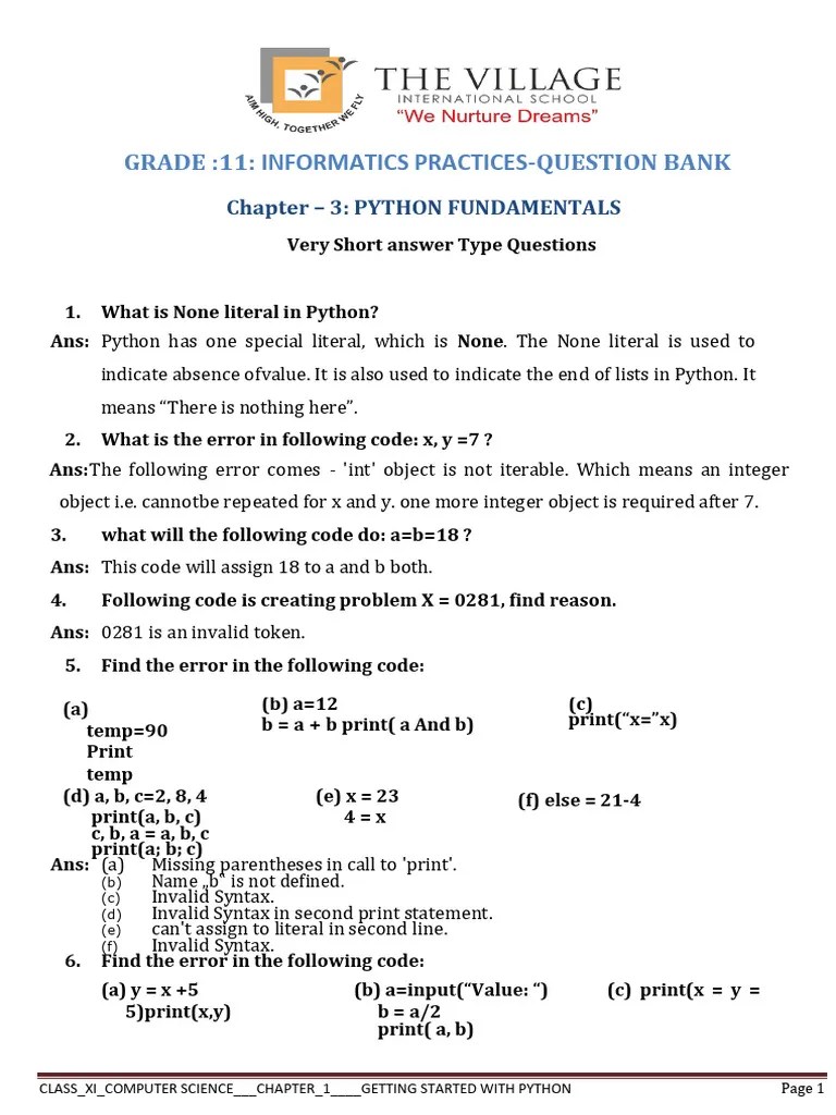 Ip-Xi CH3 | PDF | Reserved Word | Python (Programming Language)