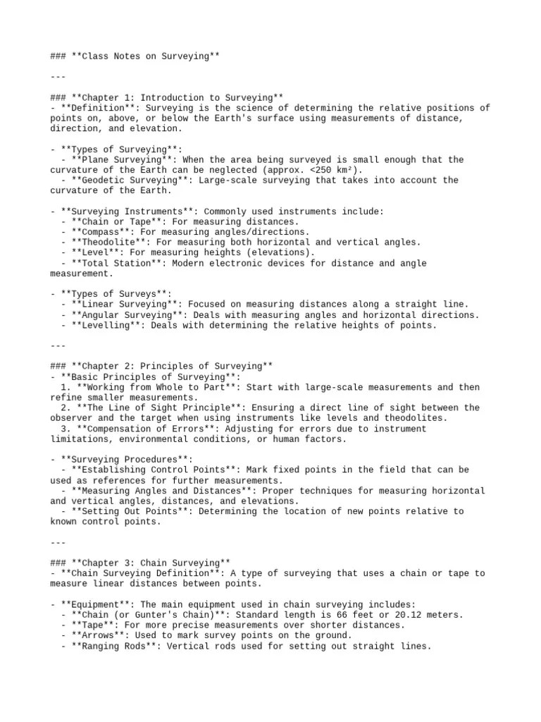 Surveying | PDF | Surveying | Geometry