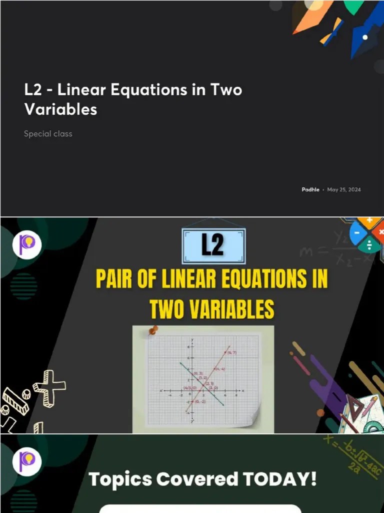 L2__Linear_Equations_in_Two_Variables_no_anno | PDF