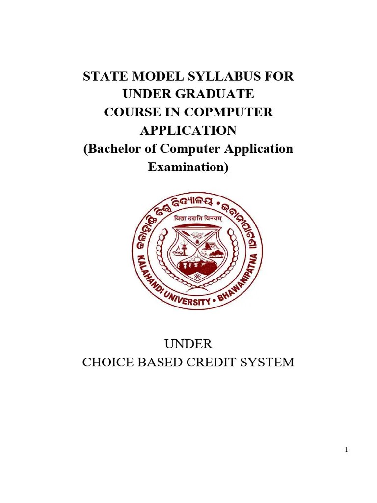 BCA-CBCS+Syllabus | PDF | Pointer (Computer Programming) | C++