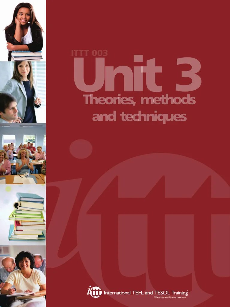 Unit 3 - Theories, Methods And Techniques | PDF | English As A Second Or Foreign Language ...