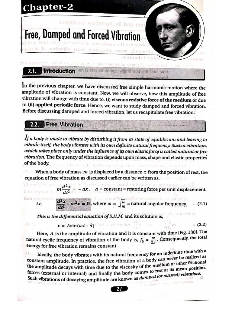 Damped Oscillation | PDF