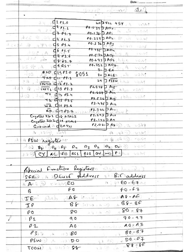 Programming 8051 Using Basic Instructions | PDF