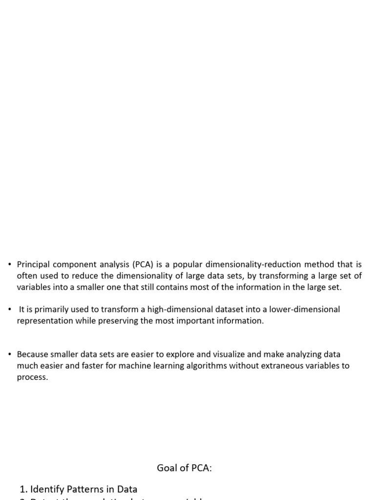 Principal Component Analysis | PDF | Principal Component Analysis ...