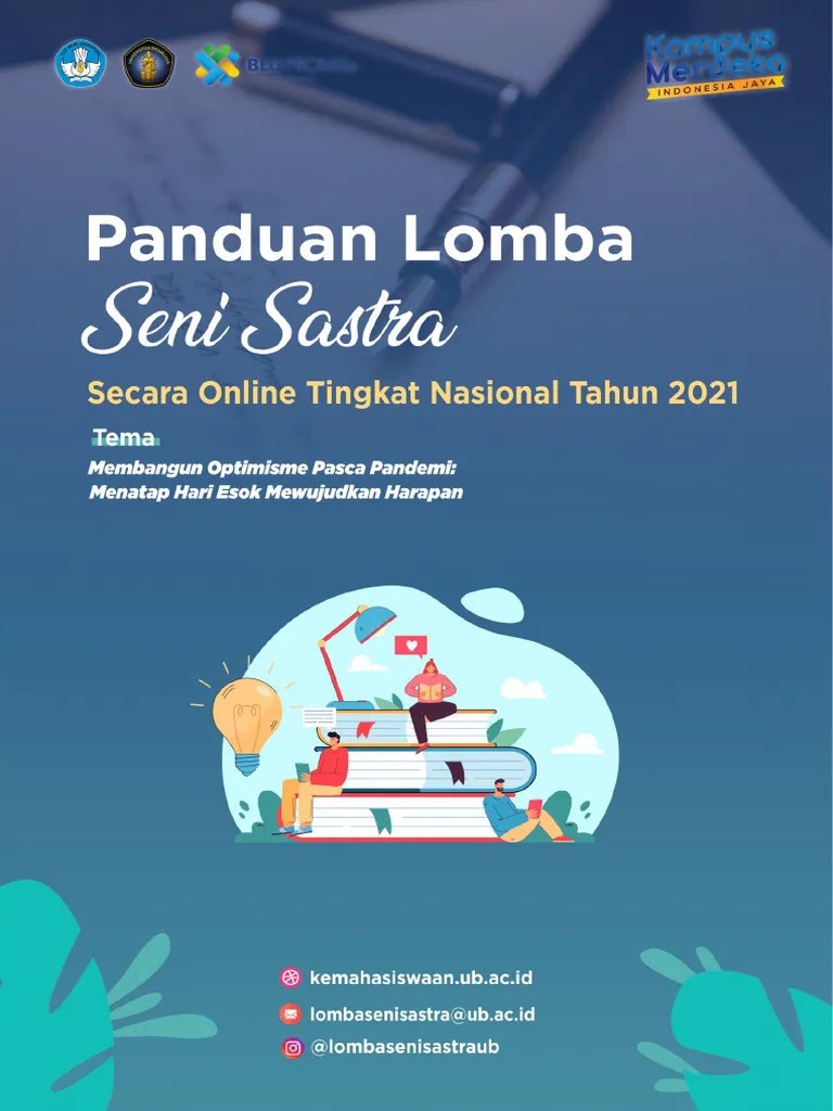 Panduan Lomba Seni Sastra 2021 | PDF